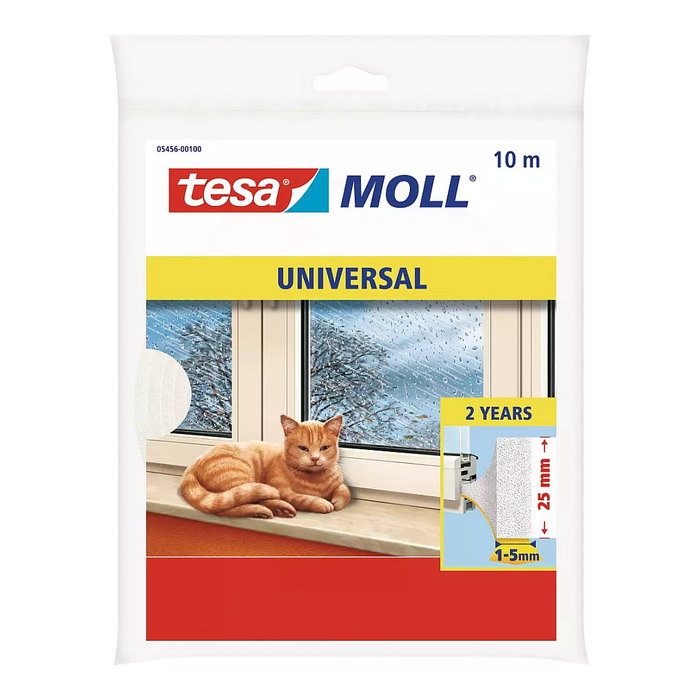Tesa TESA 5412 Cinta de sellado universal 9 mm x 10 m blanco Tesa TESA 5412 Cinta de sellado universal 9 mm x 10 m blanco