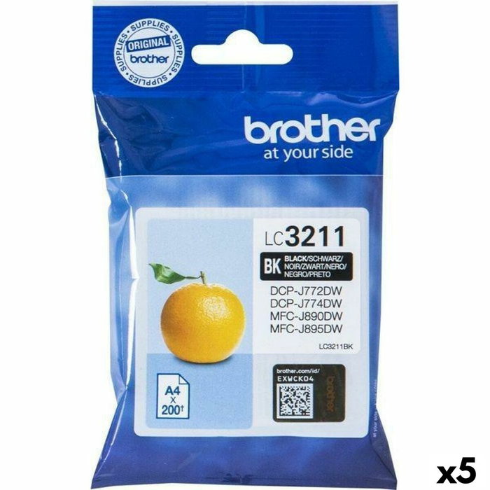 Brother LC-3211BK Negro