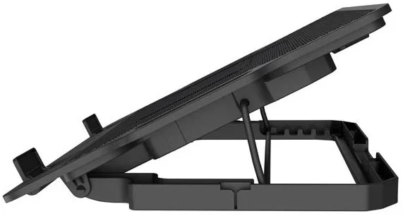 Natec DIPPER 2 Base refrigeradora para portátil 17.3 pulgadas Negro