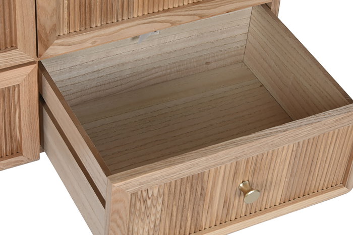 DKD Home Decor Cómoda Scandi Natural 120 x 75 x 34 cm