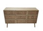 DKD Home Decor Cómoda Scandi Natural 120 x 75 x 34 cm