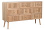 DKD Home Decor Cómoda Scandi Natural 120 x 75 x 34 cm