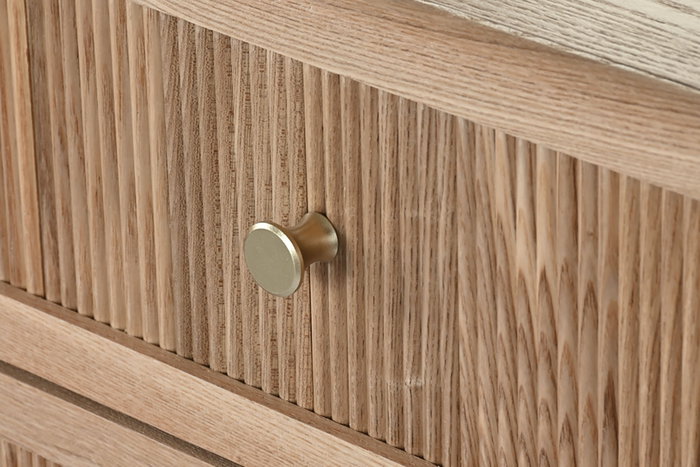 DKD Home Decor Cómoda Scandi Natural 120 x 75 x 34 cm