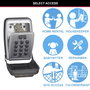 Master Lock Caja de llaves de pared con botones de presión 5423EURD