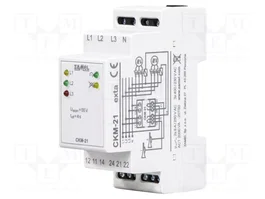 ZAMEL CKM-21 Relé de monitorización de tensión CK SPDT x2