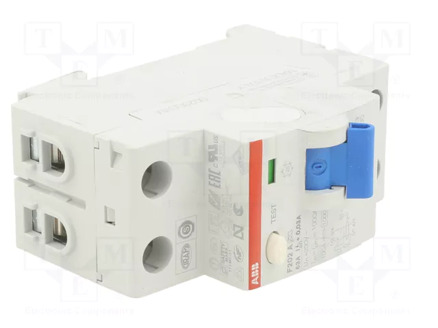 ABB F200 Interruptor Diferencial 63A 30mA 2 Polos