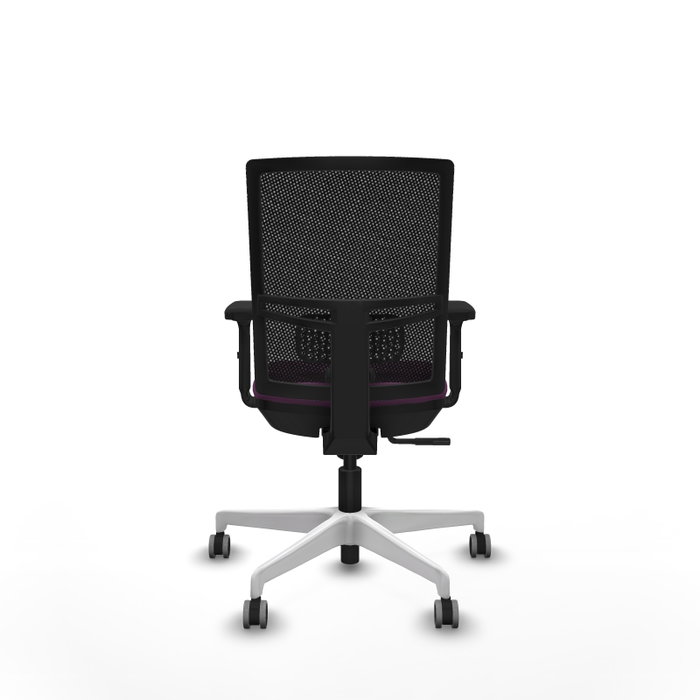 PIQUERAS Y CRESPO Silla de oficina Yunquera, mecanismo Sincro, Morado/Negro PIQUERAS Y CRESPO Silla de oficina Yunquera, mecanismo Sincro, Morado/Negro