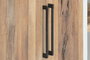 DKD Home Decor Buffet de Madera Reciclada Blanco con Acabado Hormigón
