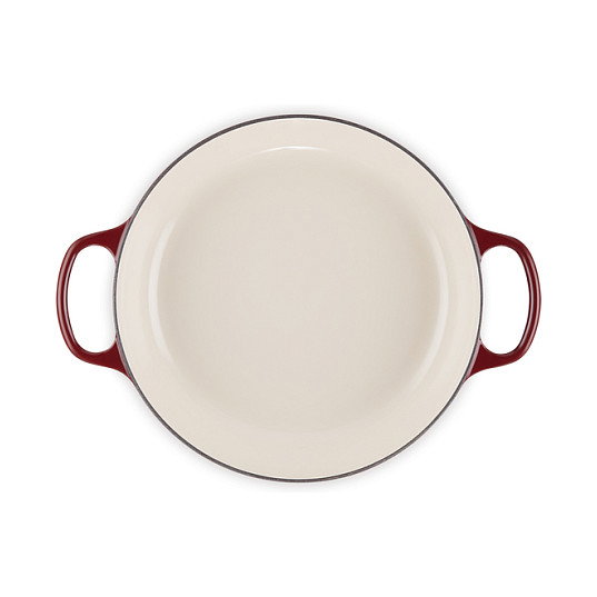 Le Creuset Signature Cast Iron Shallow Casserole 30cm Rhone Rojo