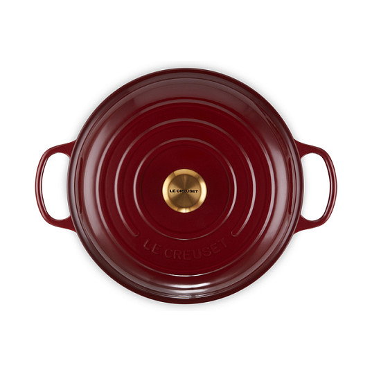 Le Creuset Signature Cast Iron Shallow Casserole 30cm Rhone Rojo