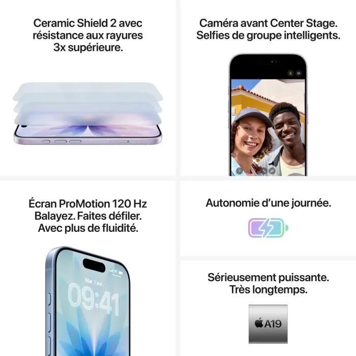 Apple iPhone 17 512 GB Azul Niebla IP17512BLUE