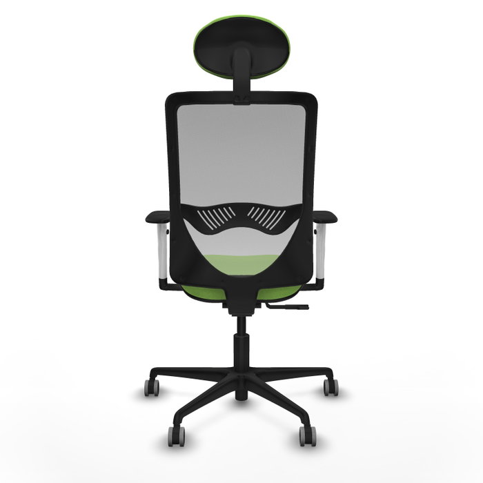 PIQUERAS Y CRESPO Silla de oficina Zulema con mecanismo Sincro, Pistacho y Gris PIQUERAS Y CRESPO Silla de oficina Zulema con mecanismo Sincro, Pistacho y Gris
