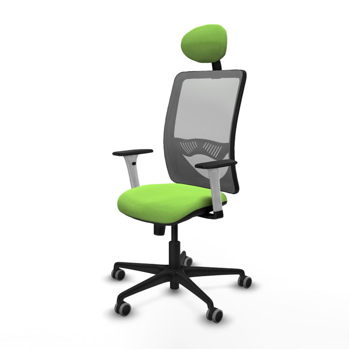 PIQUERAS Y CRESPO Silla de oficina Zulema con mecanismo Sincro, Pistacho y Gris PIQUERAS Y CRESPO Silla de oficina Zulema con mecanismo Sincro, Pistacho y Gris