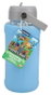 Paladone Products Botella de agua de cristal Minecraft con funda protectora