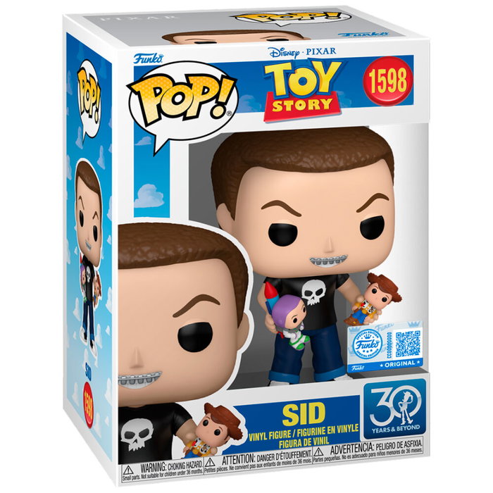 Funko Figura POP Disney Pixar Toy Story Sid Exclusive (30th Anniversary) Funko Figura POP Disney Pixar Toy Story Sid Exclusive (30th Anniversary)