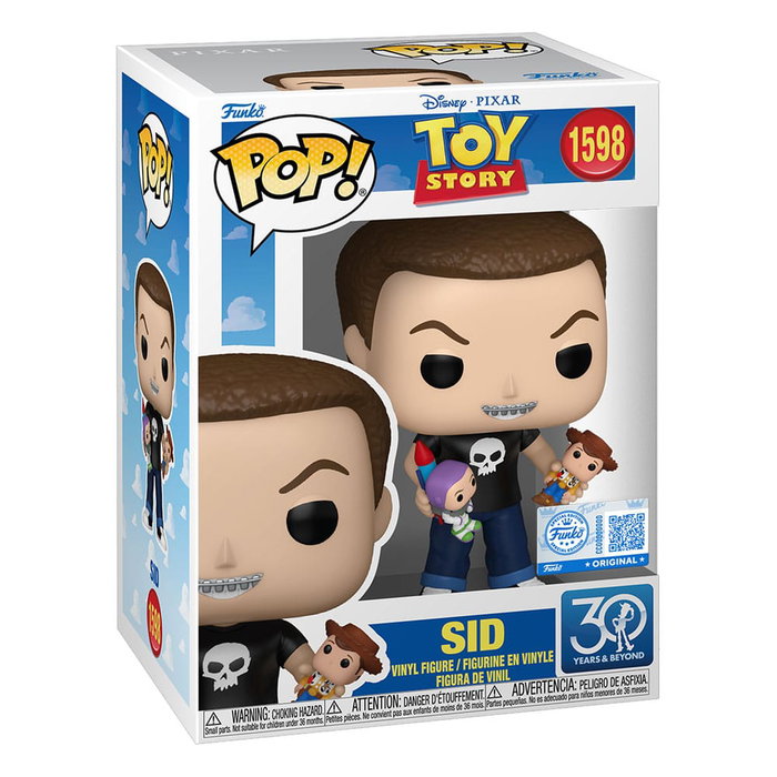 Funko Figura POP Disney Pixar Toy Story Sid Exclusive (30th Anniversary) Funko Figura POP Disney Pixar Toy Story Sid Exclusive (30th Anniversary)