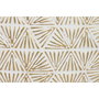 DKD Home Decor Decoración de Pared Metal Círculos Decapé Blanco y Dorado