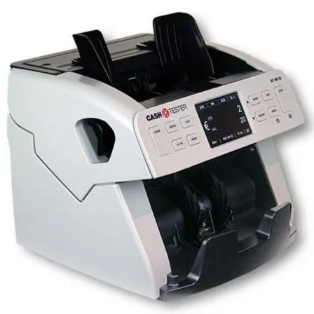 Cash Tester Contadora de Billetes BC 242 SD - Multidivisa (EUR, GBP, CHF, USD) con Actualización USB y SD, Velocidad hasta 1500/min, Modelo BC-242