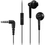 Panasonic RP-TCM55 Auriculares Intrauditivos con Micrófono - Negro