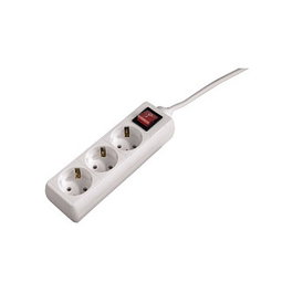Hama Regleta con interruptor y cable de 5 m