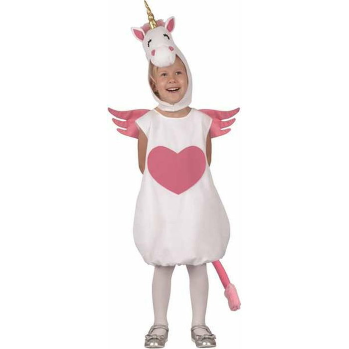 Creaciones Llopis Disfraz Bebe Unicornio Corazón talla 1-2 Años