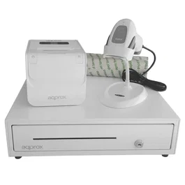 Approx appPOSPACK4180WH V2 Pack Punto de Venta Blanco