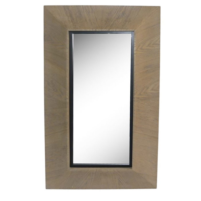 DKD Home Decor Espejo Abeto Cristal 60x7x100 Marrón