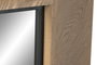DKD Home Decor Espejo Curva Elegant Estilo Sixties Marron 7 x 100 x 60 cm