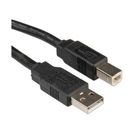 ROLINE 11.02.8818 Cable USB 2.0 A-B Macho/Macho 1.8m Negro