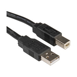 ROLINE 11.02.8818 Cable USB 2.0 A-B Macho/Macho 1.8m Negro