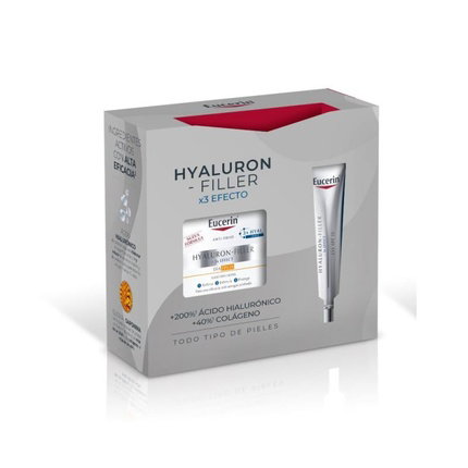 Eucerin Hyaluron Filler Día SPF30 Estuche de 2 piezas