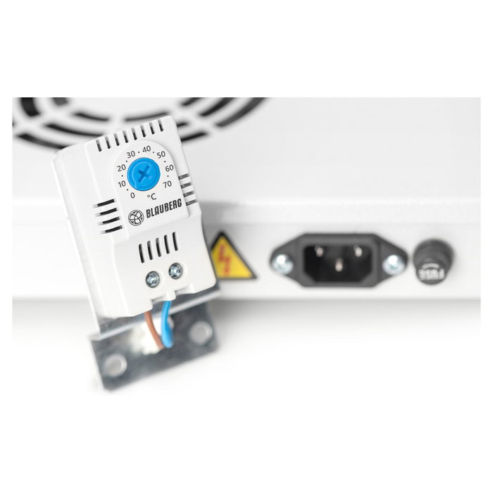 Digitus Unidad de ventilación 4 Ventiladores Gris 483mm (19 moving)