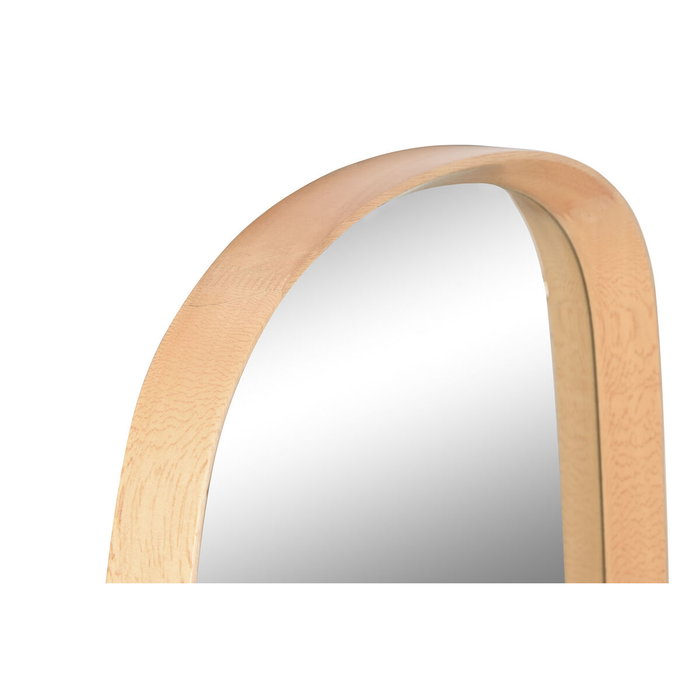 DKD Home Decor Espejo 5 x 140 x 60 cm Natural de Roble para Decoración Hogar