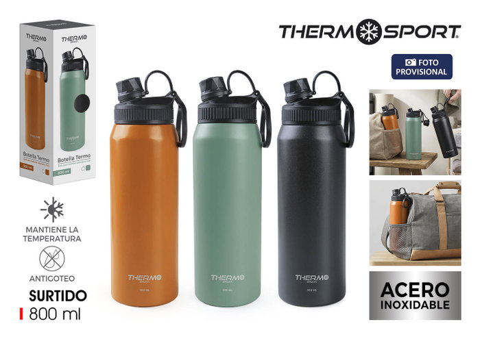 Thermosport Botella Termo Acero 800ml Thermosport Botella Termo Acero 800ml