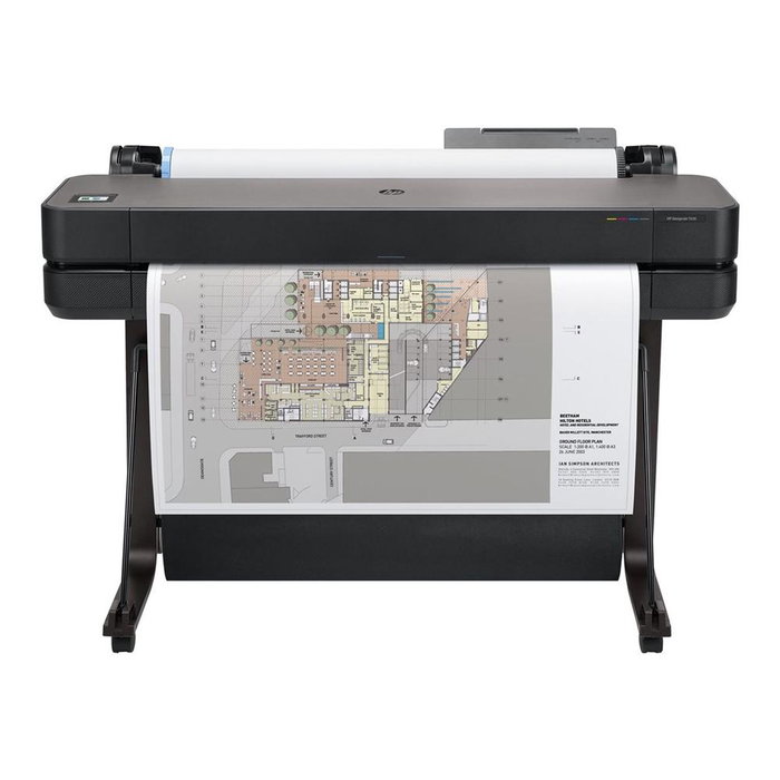 HP Designjet T630 Plotter Impresora de Gran Formato A0 36" Resolución 2400x1200 DPI Wi-Fi AirPrint