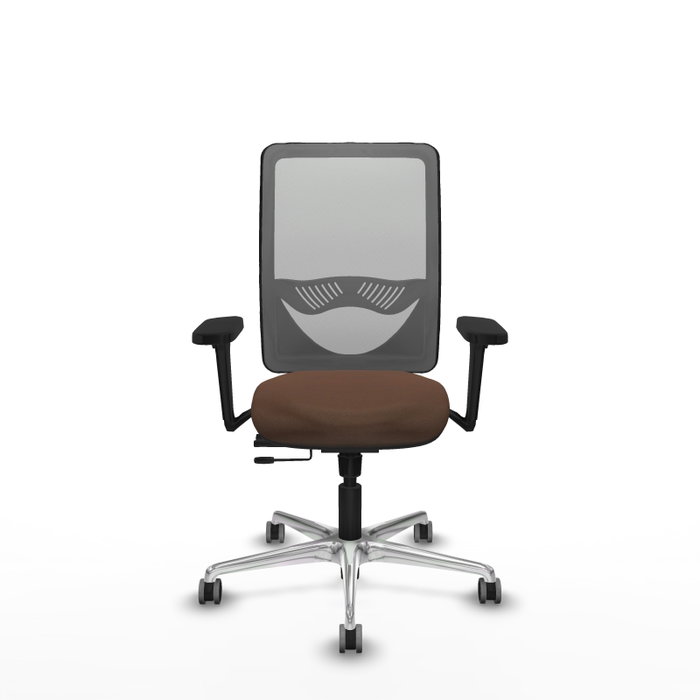 PIQUERAS Y CRESPO Silla de oficina Zulema con mecanismo Sincro/Traslack, Brazos 3D y Malla Gris PIQUERAS Y CRESPO Silla de oficina Zulema con mecanismo Sincro/Traslack, Brazos 3D y Malla Gris