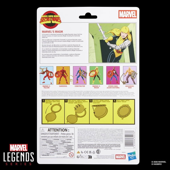 Hasbro Marvel Legends Magik de 15 cm