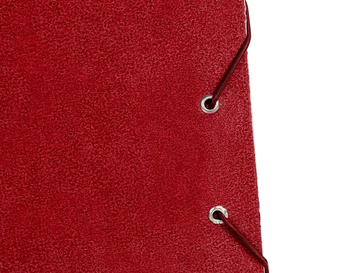 Liderpapel Carpeta para planos A2 cartón gofrado rojo