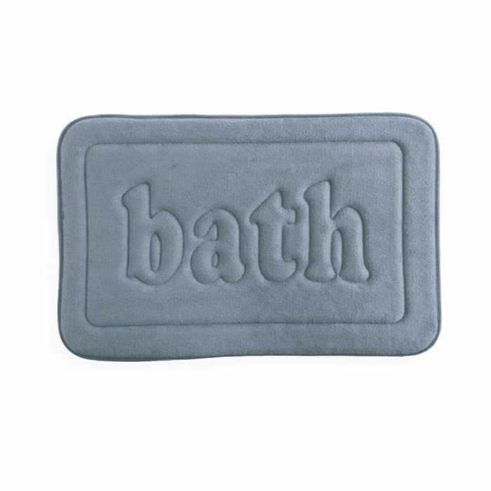 Today Alfombra de baño de espuma viscoelástica Utility Azul 40 x 60 cm Today Alfombra de baño de espuma viscoelástica Utility Azul 40 x 60 cm