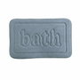 Today Alfombra de baño de espuma viscoelástica Utility Azul 40 x 60 cm