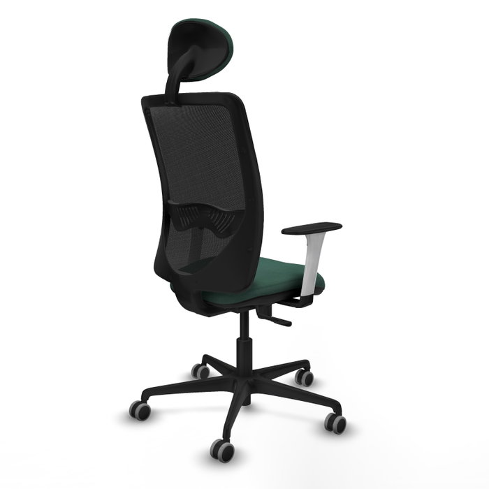 PIQUERAS Y CRESPO Silla de oficina Zulema con mecanismo Sincro Verde botella PIQUERAS Y CRESPO Silla de oficina Zulema con mecanismo Sincro Verde botella
