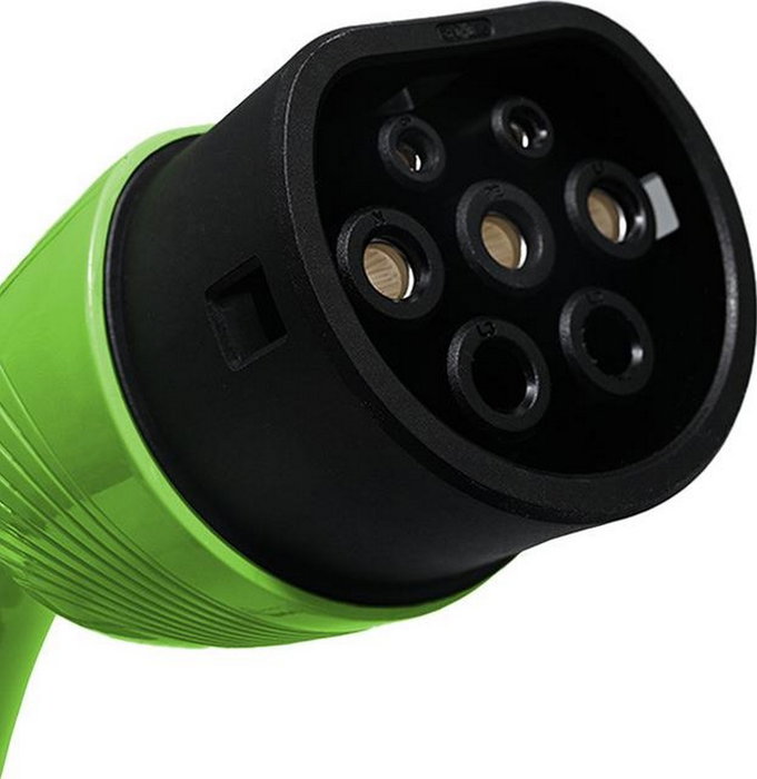 Qoltec Cargador de Vehículos Eléctricos 2w1 Tipo 2 11kW 400V Wi-Fi