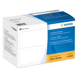 HERMA Frankieretiketten Etiquetas Dobles 163x45 mm, 1000 unidades