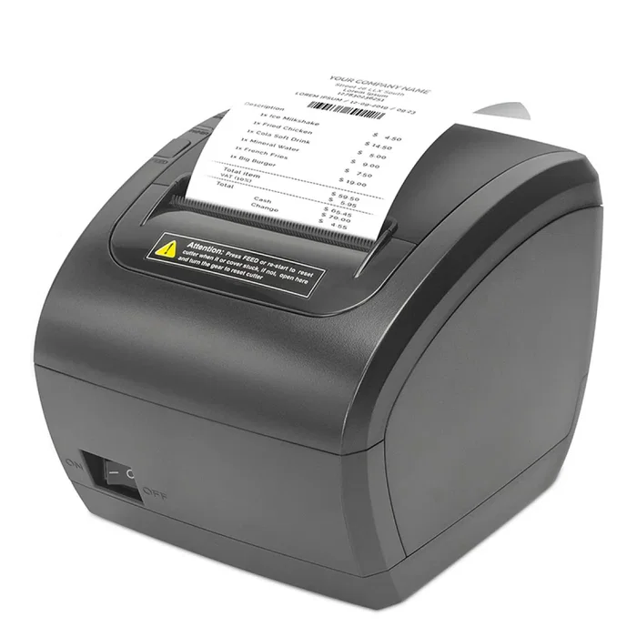 Avpos TC90W Impresora térmica de tickets, 300mm/s, autocorte parcial, USB, Wi-Fi y LAN, negro Avpos TC90W Impresora térmica de tickets, 300mm/s, autocorte parcial, USB, Wi-Fi y LAN, negro