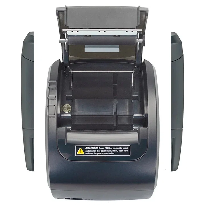 Avpos TC90W Impresora térmica de tickets, 300mm/s, autocorte parcial, USB, Wi-Fi y LAN, negro Avpos TC90W Impresora térmica de tickets, 300mm/s, autocorte parcial, USB, Wi-Fi y LAN, negro