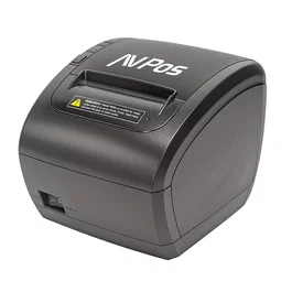Avpos TC90W Impresora térmica de tickets, 300mm/s, autocorte parcial, USB, Wi-Fi y LAN, negro