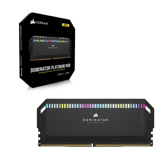 Corsair Vengeance RGB CMH32GX5M2B6000Z30K Kit de Memoria DDR5 32GB (2x16GB) 6000MHz CL30 Corsair Vengeance RGB CMH32GX5M2B6000Z30K Kit de Memoria DDR5 32GB (2x16GB) 6000MHz CL30