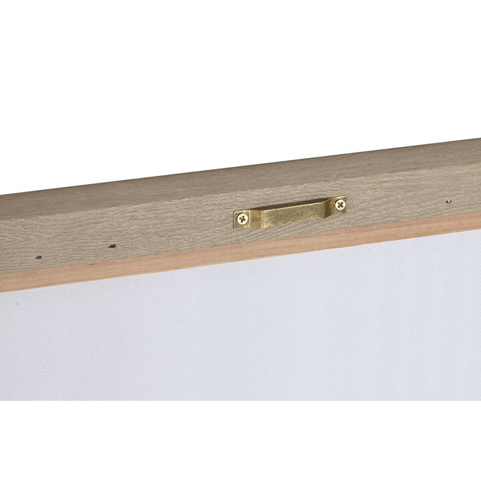 DKD Home Decor Set de 2 Cuadros de Lienzo y PS 52,5x52,5 cm, Surtido Beige y Marrón
