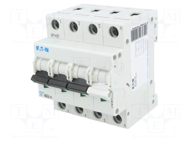EATON ELECTRIC ZP-A63/3N Interruptor de aislamiento 3+N 63A