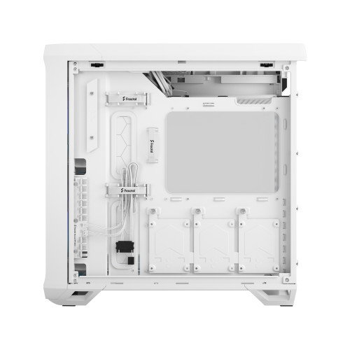 Fractal Design Torrent Compact Blanco - Caja PC ATX, EATX, micro ATX, Mini-ITX, SSI CEB, Ventiladores 2x180mm, Vidrio Templado, FD-C-TOR1C-05